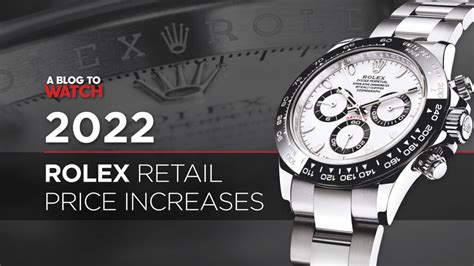 catalogue rolex 2022|2022 rolex price increase.